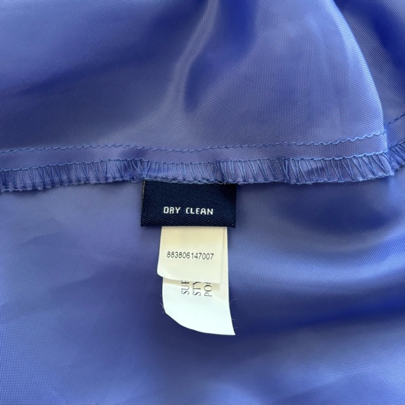 Springtime Blue and White Floral Dress - Picture 5 of 5